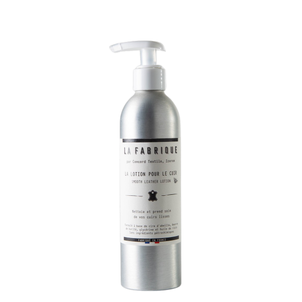Lotion Nettoyante & Nourrissante Cuir 250 ml | La Fabrique