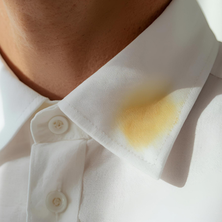 Comment enlever les taches jaunâtres et de transpiration